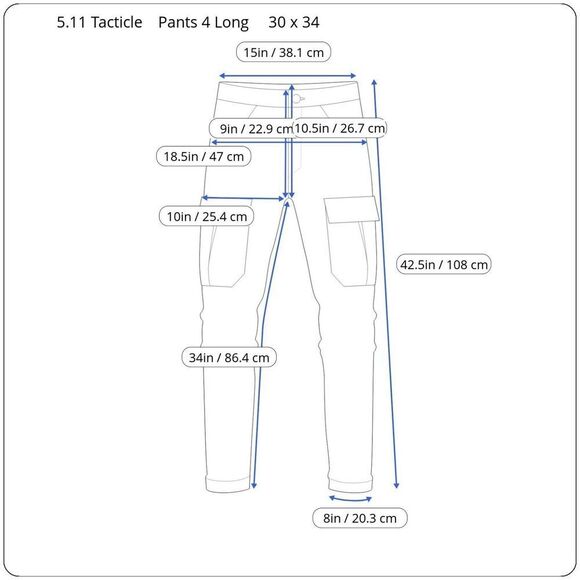 5.11 Tactical Pro Pants Womens 30x34 Relaxed Fit Green Ripstop Cargo‎ Workwear - Picture 3 of 16